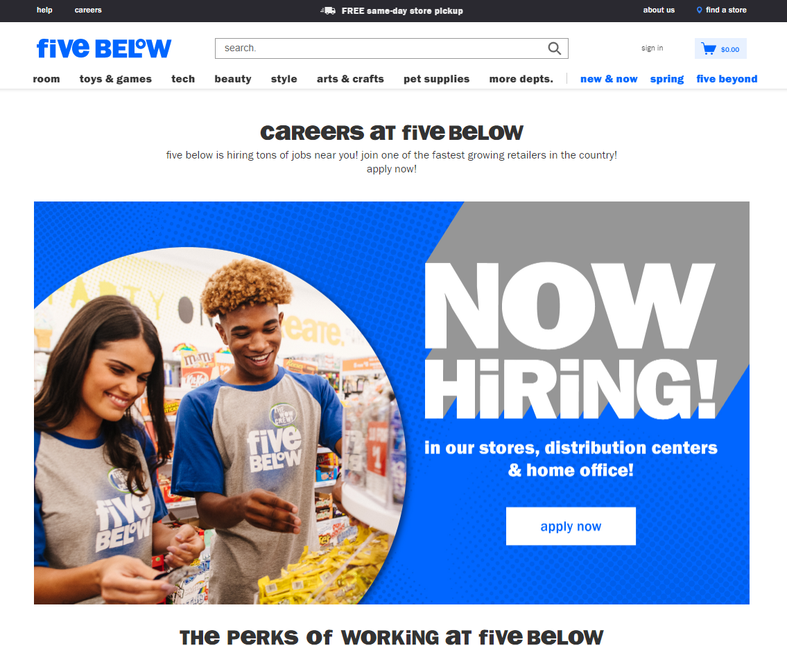 How much does Five Below pay 2024