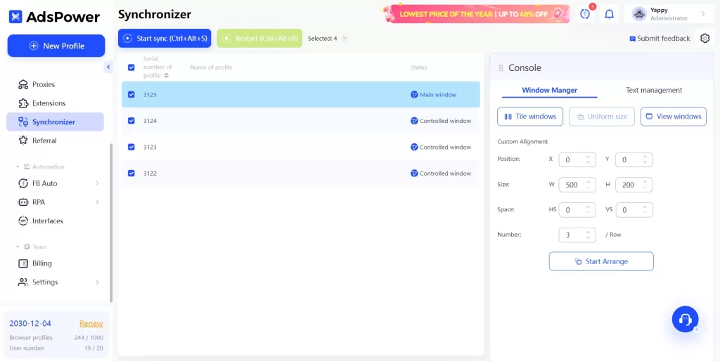 AdsPower The Anti Detect Browser For Multi Account Management 